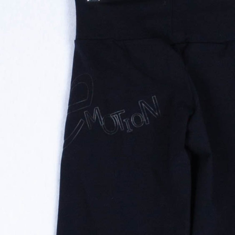3 for $25 Fitlee E-motionwear Black Wide Leg Leggings Sz S - Picture 4 of 6